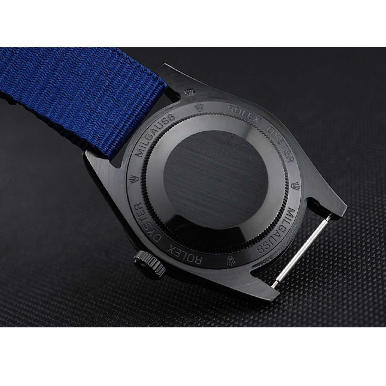 Aaa replica Nylon Milgauss Blue Strap Bamford Rolex 622005 0721